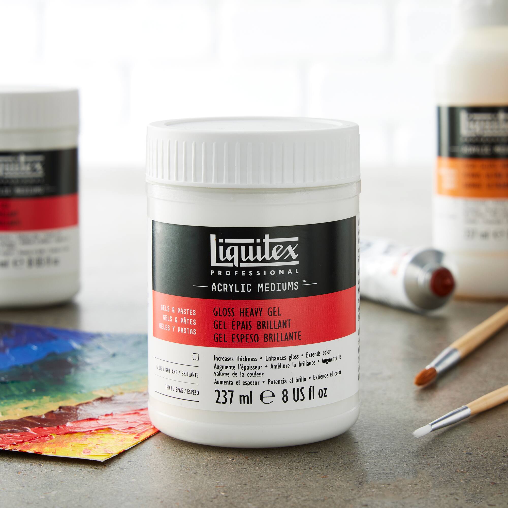 Liquitex® Gloss Heavy Gel Medium